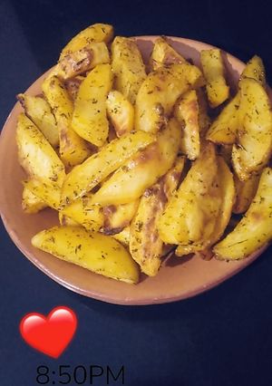 صورة لوصفة بطاطا في الفرن