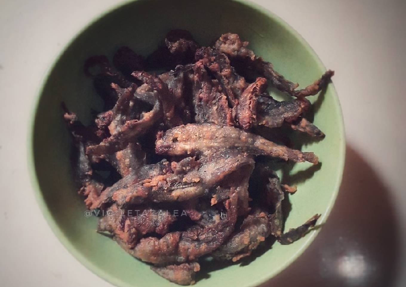 Ikan Saluang Goreng Tepung ala Violet Azalea