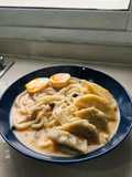 Sopa de Gyozas