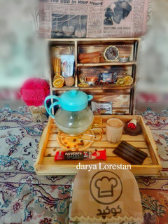 عکسی از دستور شیر نسکافه