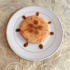 A picture of Apple halwa,🍎 sugar free.