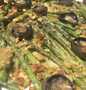 Easy Steps to Make Recipe Roasted Asparagus with Mushrooms that is Delicious, Delicious}
