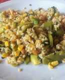Arroz yamaní con verduras
