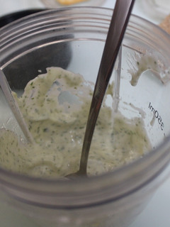Una foto de Mayonesa casera de ajo y perejil