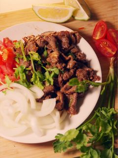 泰式涼拌牛肉 的食譜成品照片