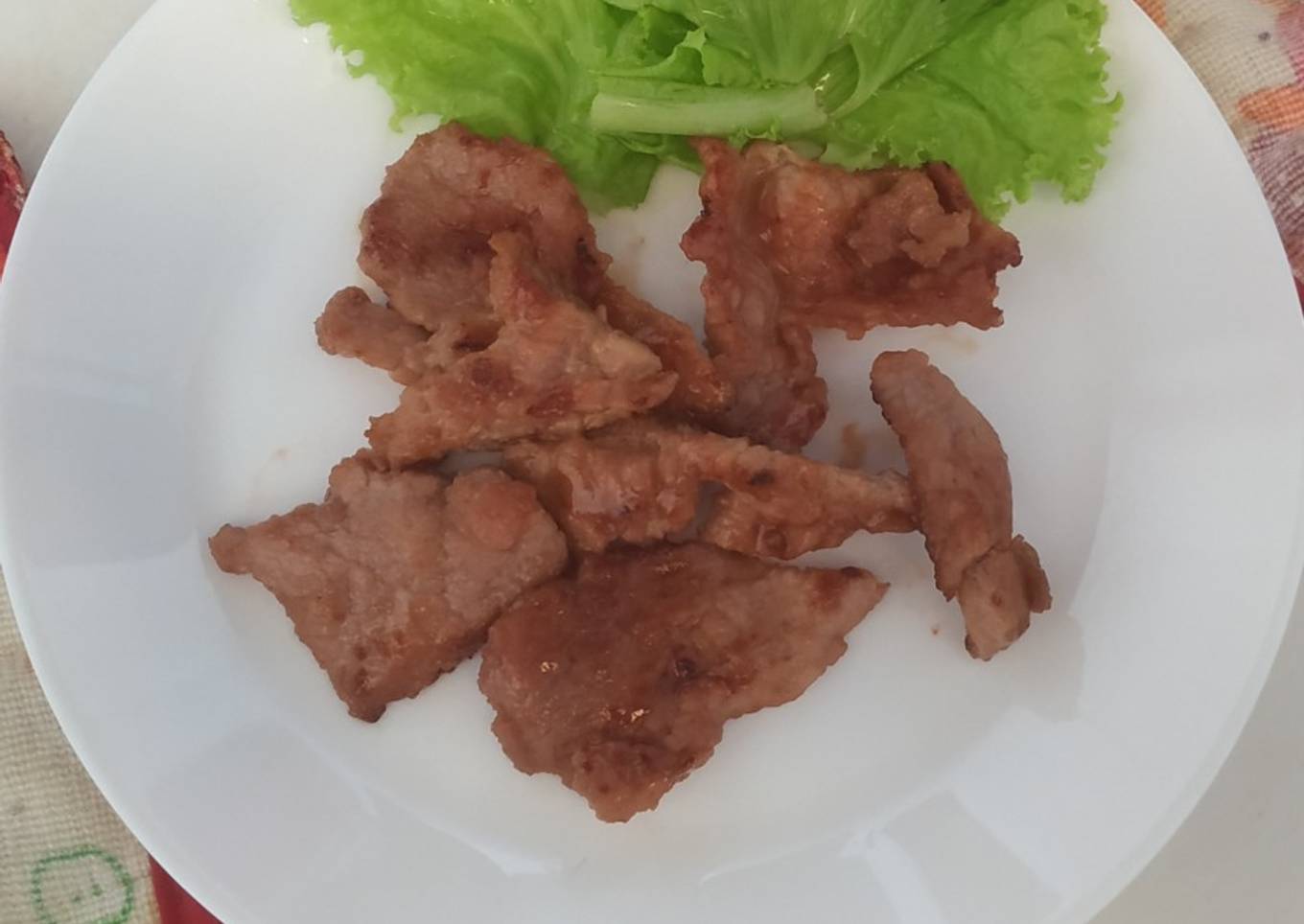 Daging panggang teflon