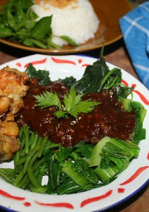 Foto resep Sambal brambang asem