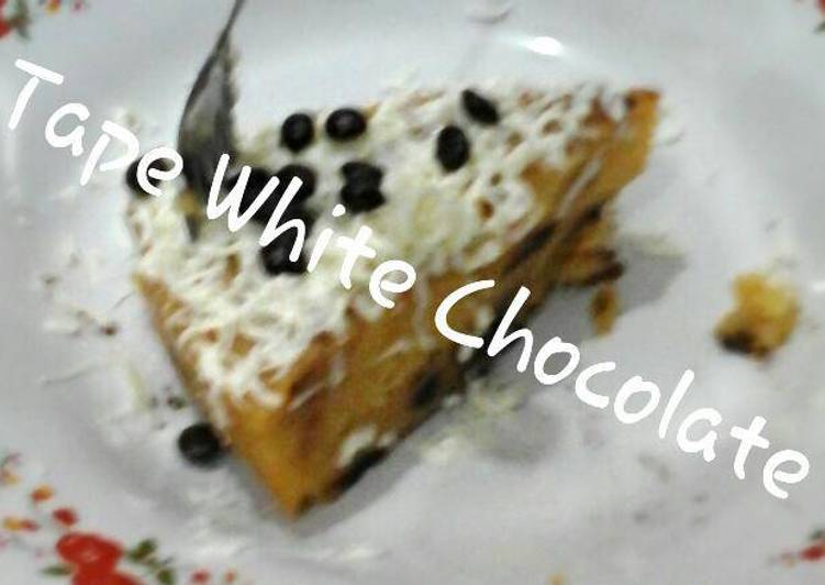 Resep Cake Tape White Chocolate Anti Gagal