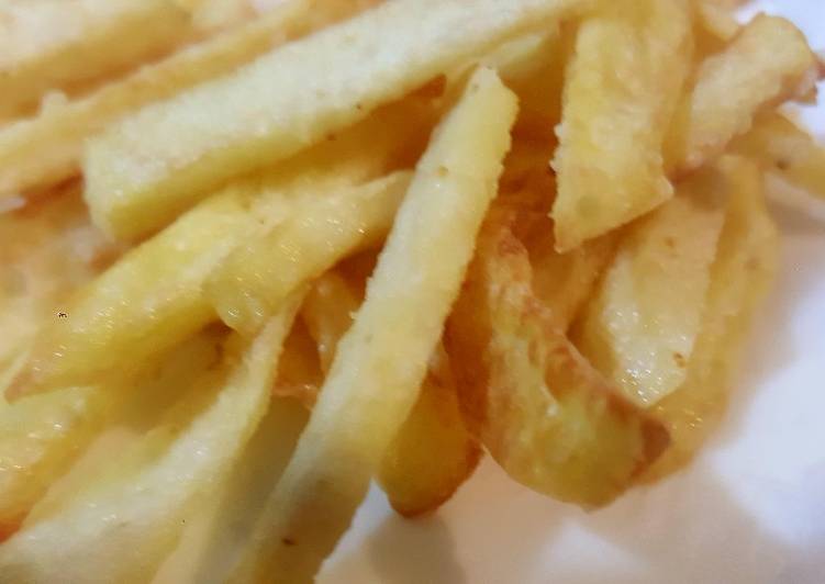 Easy Way to Make Perfect French fries