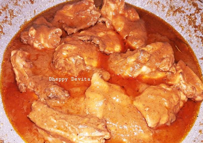 Rendang Ayam Bumbu Simple Endesss