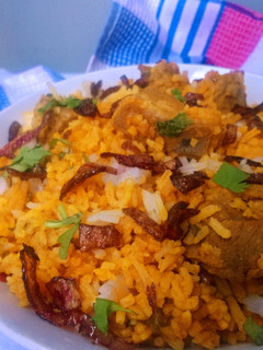 A picture of Beef Biryani #localfoodcontest NAIROBI SOUTH.