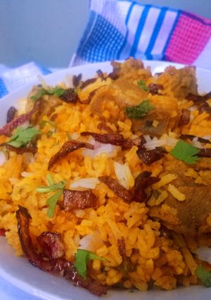 A picture of Beef Biryani #localfoodcontest NAIROBI SOUTH.