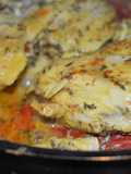 Pechugas con yogur griego y especias