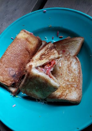 Foto resep Roti panggang teflon