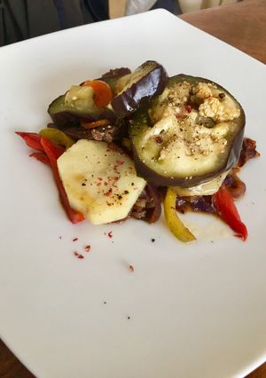 Una foto de Bifes a la criolla