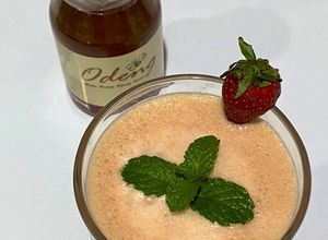 Foto resep Nutrishake Strawberry Mint Honey