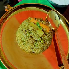 A picture of Vegetable Donne Biryani.