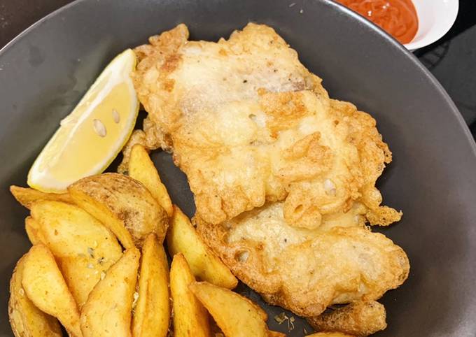 Beer Battered Fish & Chips