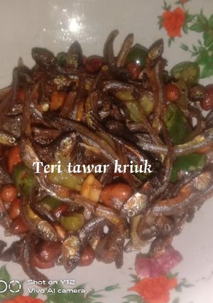 Foto resep Kering teri tawar kriuk