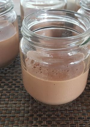 Une photo de Danette praliné au Thermomix