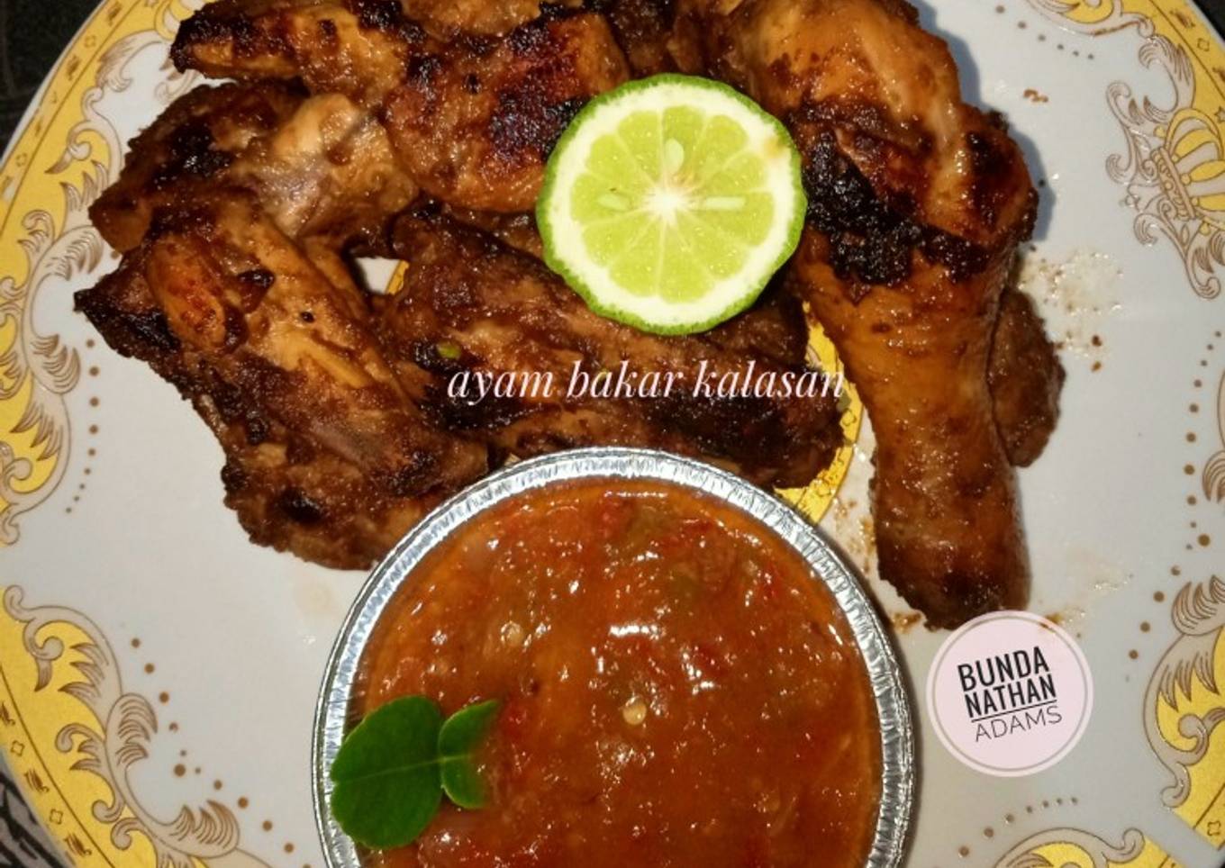 Ayam Bakar Kalasan + sambal