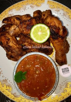 Foto resep Ayam Bakar Kalasan + sambal