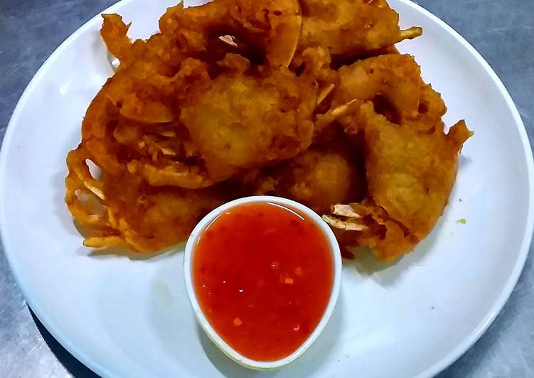 ปูชุบแป้งทอด