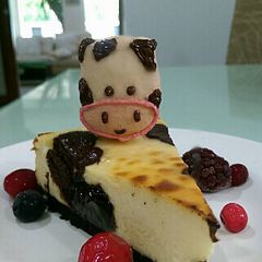 Mooooo cheesecake A picture of Mooooo cheesecake.