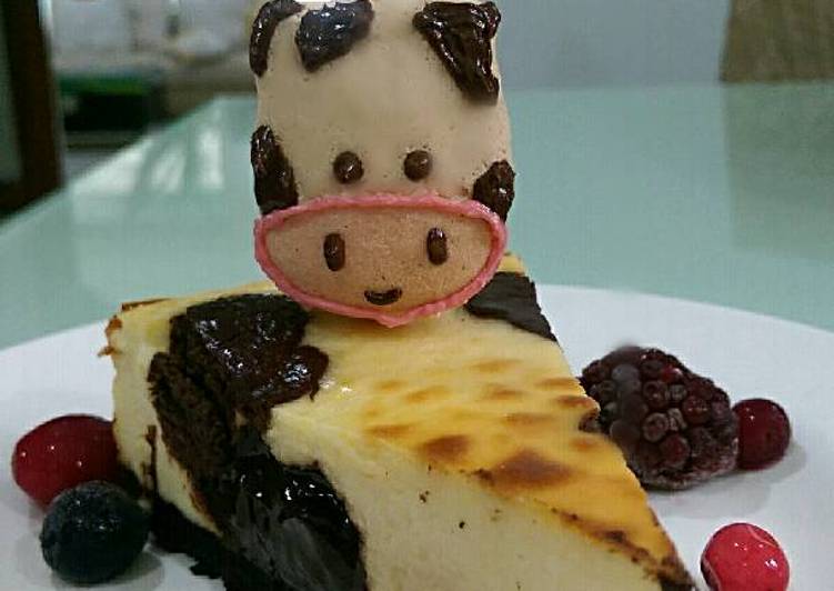 Recipe of Favorite Mooooo cheesecake