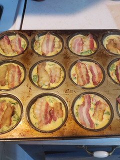 A picture of Bacon Spinich Quiche Suprise.