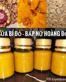 Ăn dặm cho bé: Sữa bí đỏ - bắp nữ hoàng đỏ