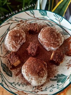Foto resep Mochi Wafer Caramel