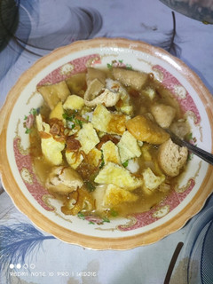 Foto resep Lontong Kuah Telur Tahu