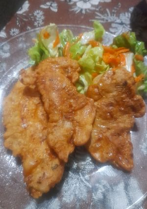 Una foto de Escalopes de pollo