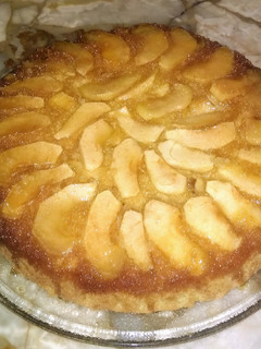 Una foto de Torta de manzana invertida!