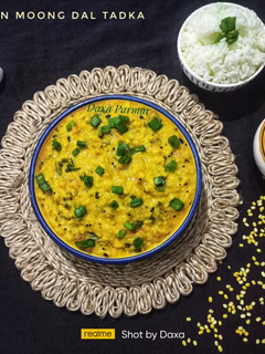A picture of Spring Onion Moong Dal Tadka (Rich In Protein).