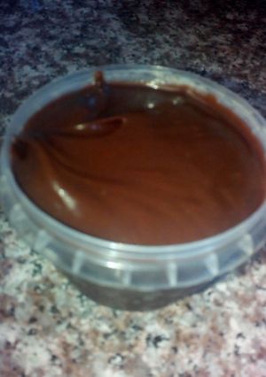 صورة لوصفة شوكولاته الطلي(نوتيلا)