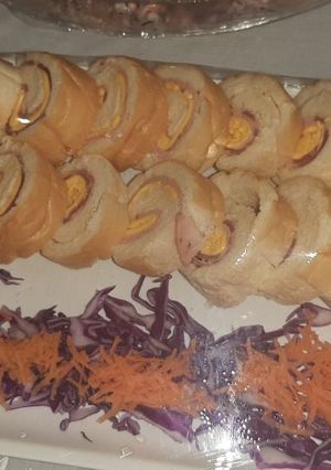 عکسی از دستور رولت ژامبون با پنیر