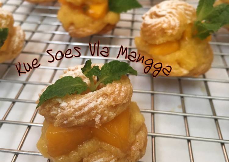 Kue Soes Vla Mangga
