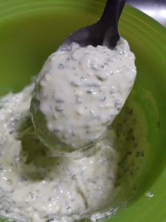 Una foto de Mayonesa de Pesto
