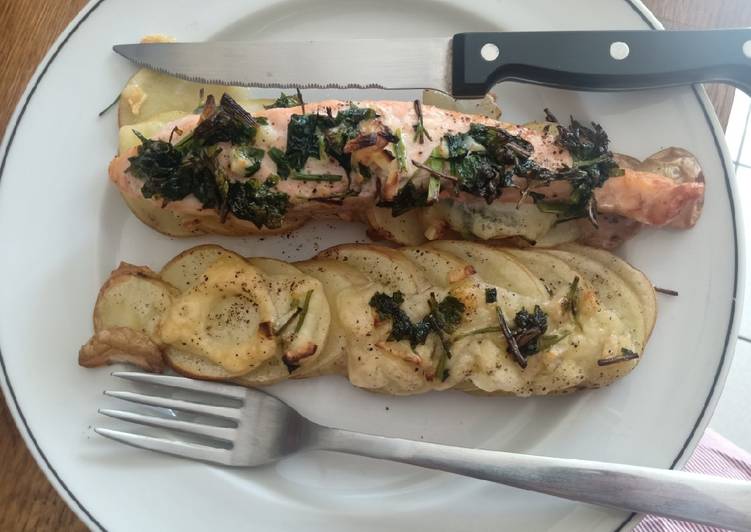 แซลมอล..อบเนยชีส