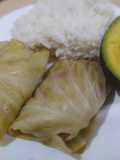 Col rellena de atún