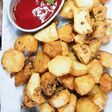 Crispy and crunchy patatos