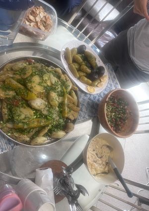 صورة لوصفة دولما مشكلة