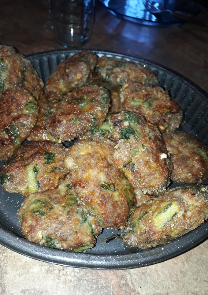 Una foto de Hamburguesas fit! (Carne con acelga)