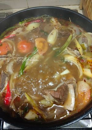 Gambar Tom Saap/ Sup Tulang Ala Siam