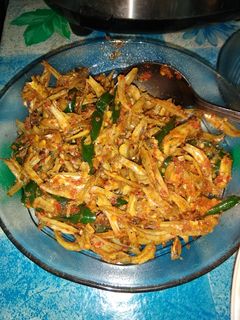 Foto resep Balado Teri belah cabe ijo