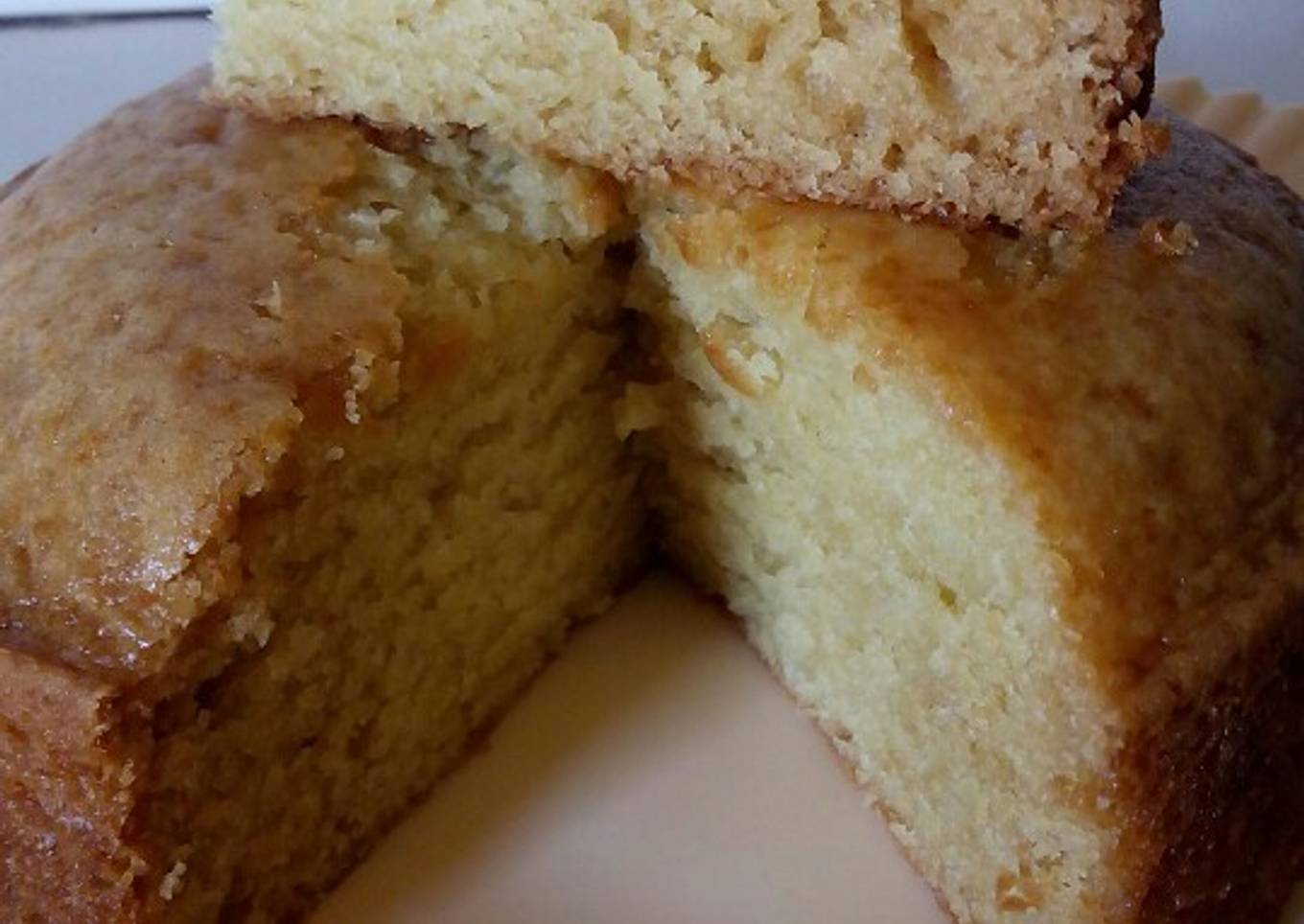 Eggless orange cake