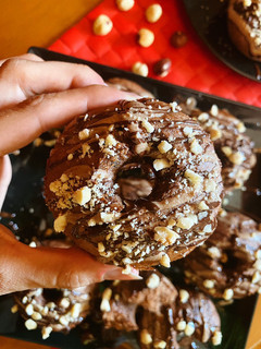 Una foto de Donuts fit sabor Nutella (sin huevo)