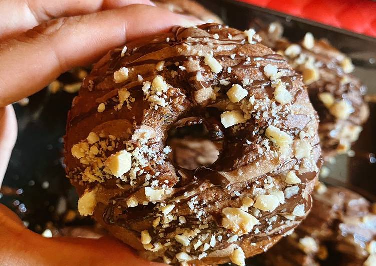 Donuts fit sabor Nutella (sin huevo)